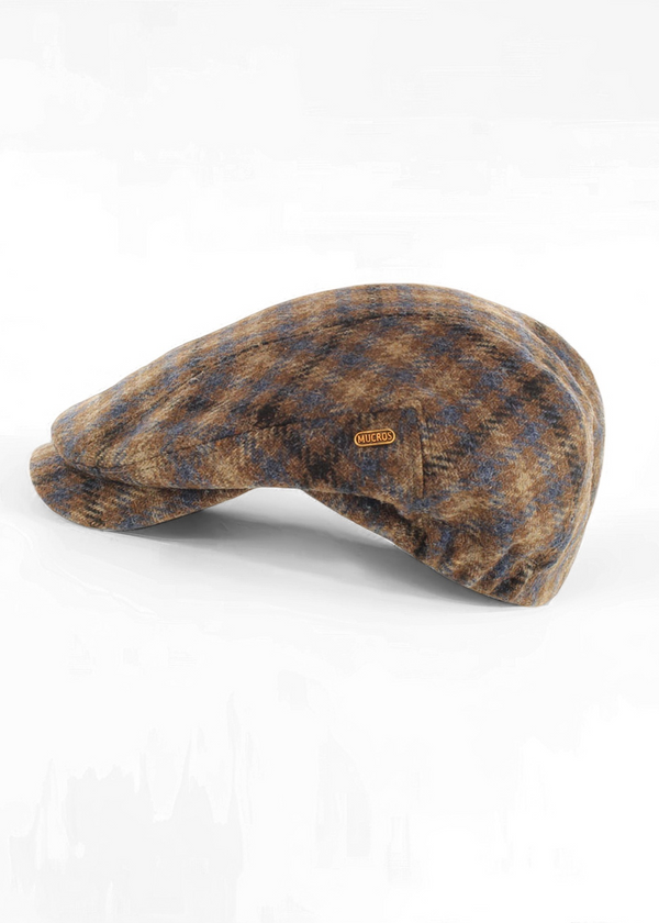 Mucros Kerry Cap | Brown Check