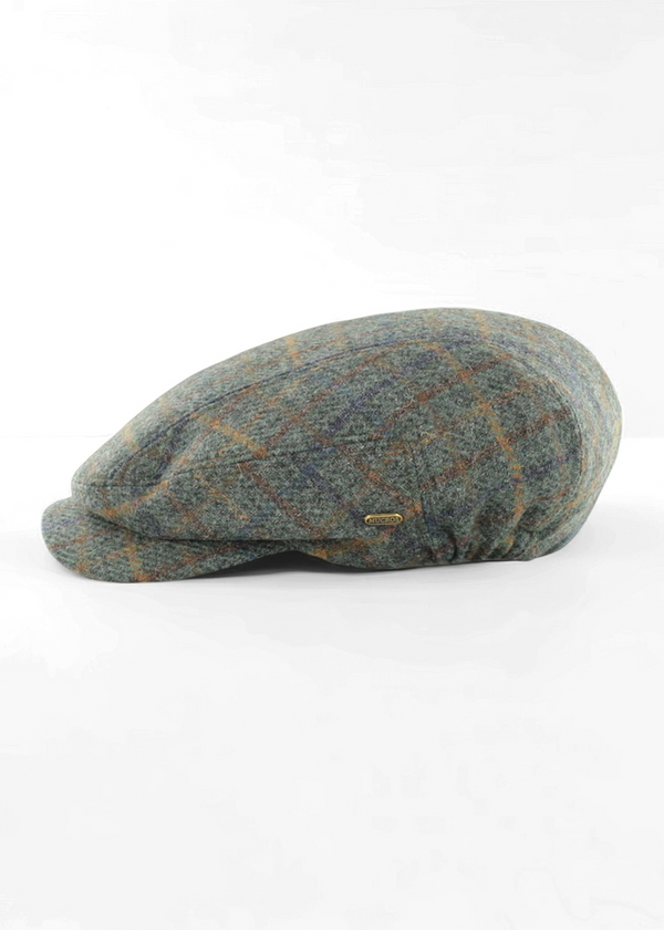 Mucros Kerry Cap | Green Plaid