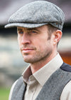Mucros Kerry Cap | Premium Wool Herringbone Flat Cap