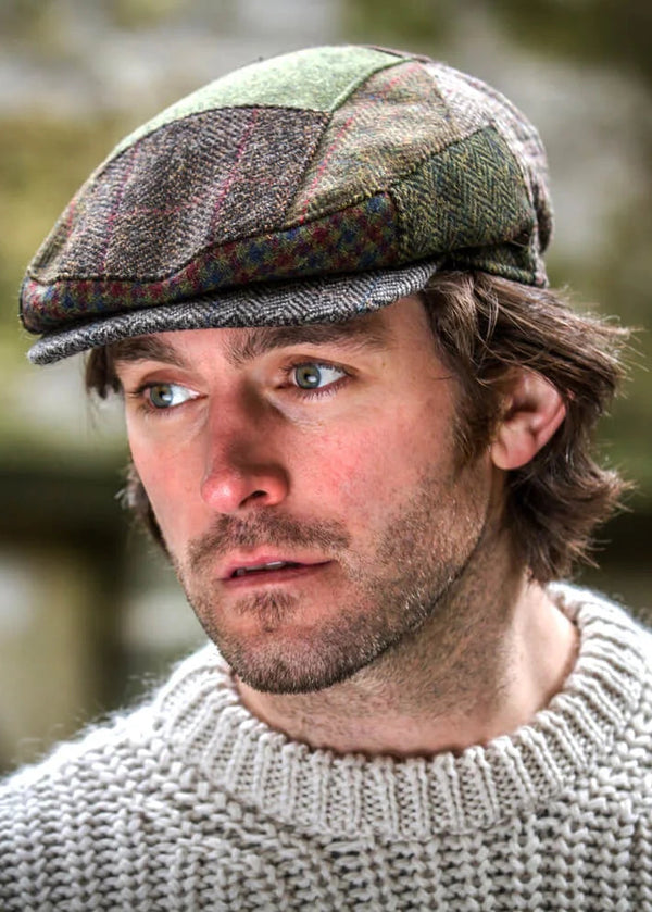 Mucros Kerry Cap | Premium Wool Patch Cap