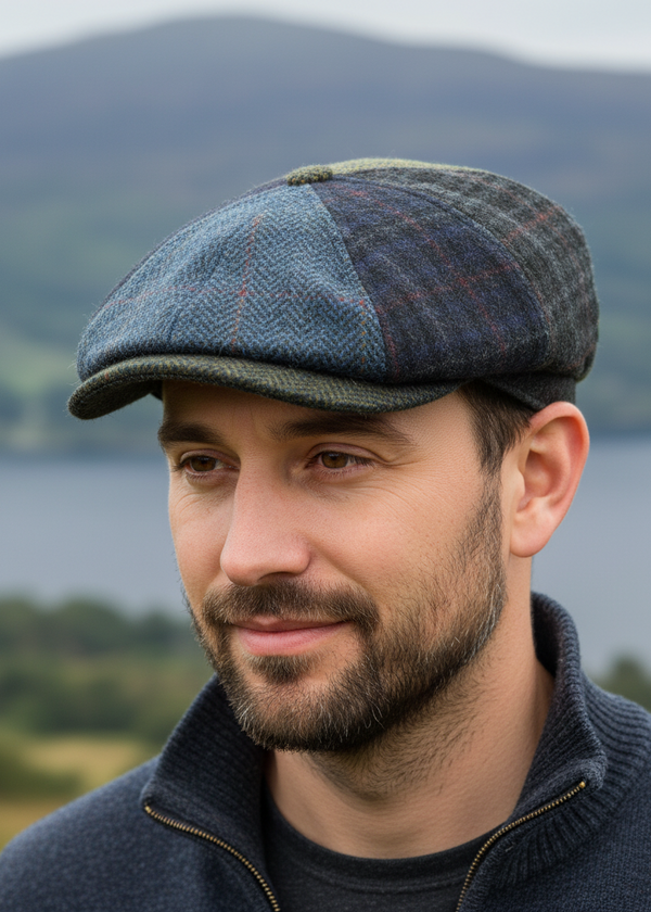 Mucros Patch Driving Cap