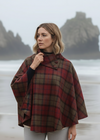 Mucros Poncho | Red Check