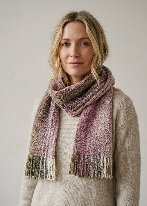 Mucros Skellig Scarf - Irish Made Merino Wool & Cashmere
