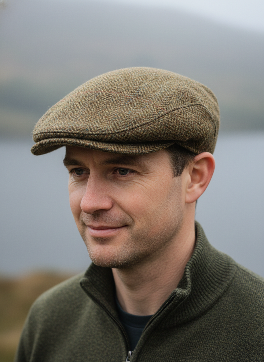 Mucros Trinity Cap | Brown