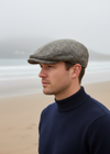 Mucros Trinity Cap | Grey Herringbone