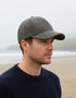 Mucros Tweed Baseball Cap | Charcoal