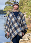 Mucros Wrap | Blue Beige Check