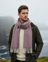 McNutt Lambswool Scarf | Mulberry Herringbone