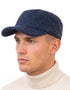 Navy Cadet Cap | Donegal Tweed Military Style Cap