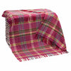 John Hanly Large Lambswool Throw Pink Lilac