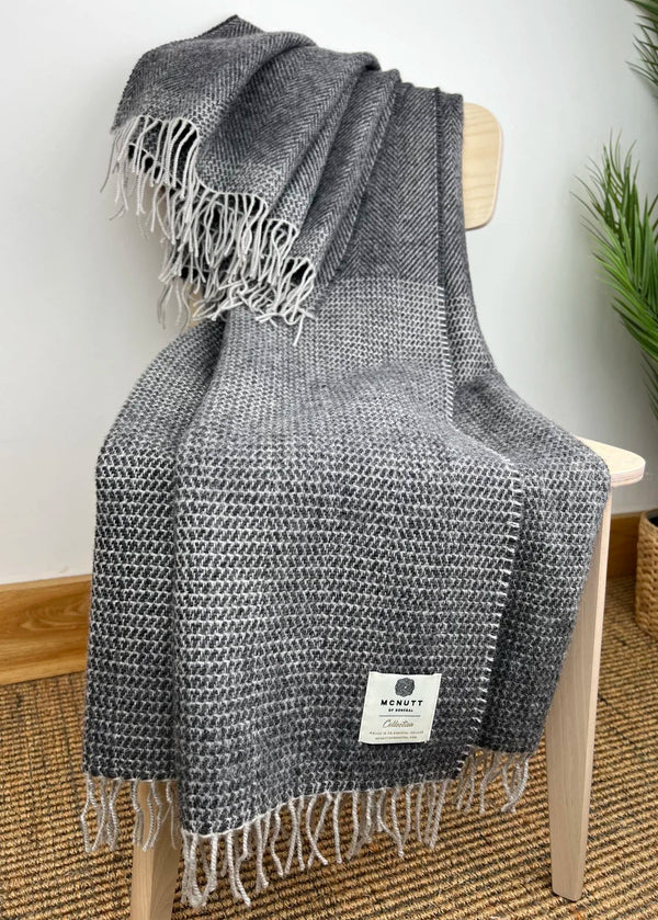 McNutt New York Wool Blanket | 100% Wool Throw