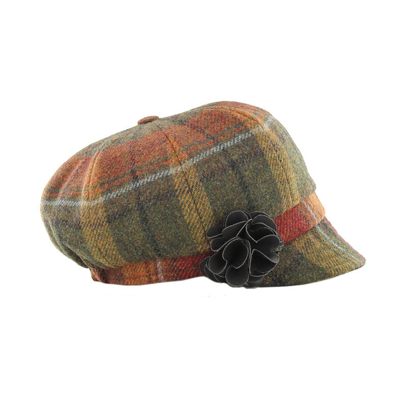 Mucros Newsboy Cap | Rust Check