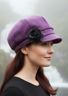 Ladies Mucros Newsboy | Purple