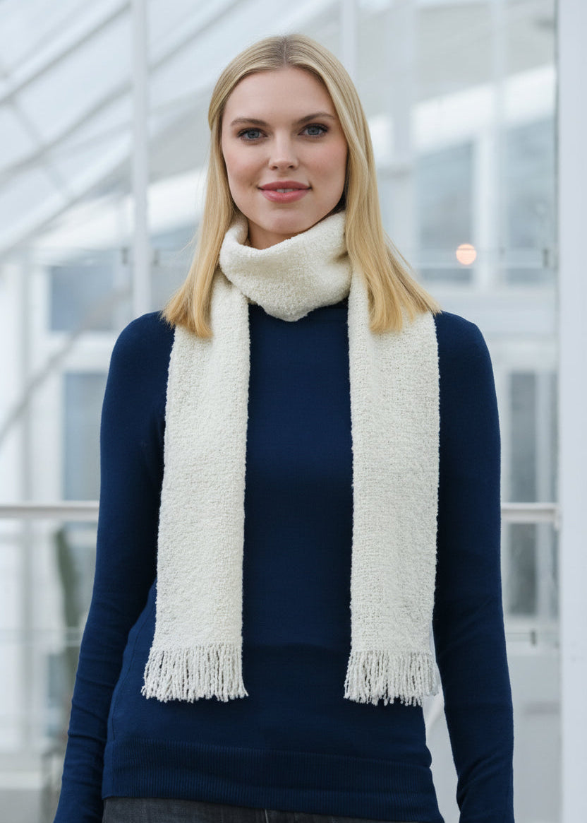 Mucros Skellig Scarf | Natural