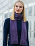 Mucros Skellig Scarf | Purple