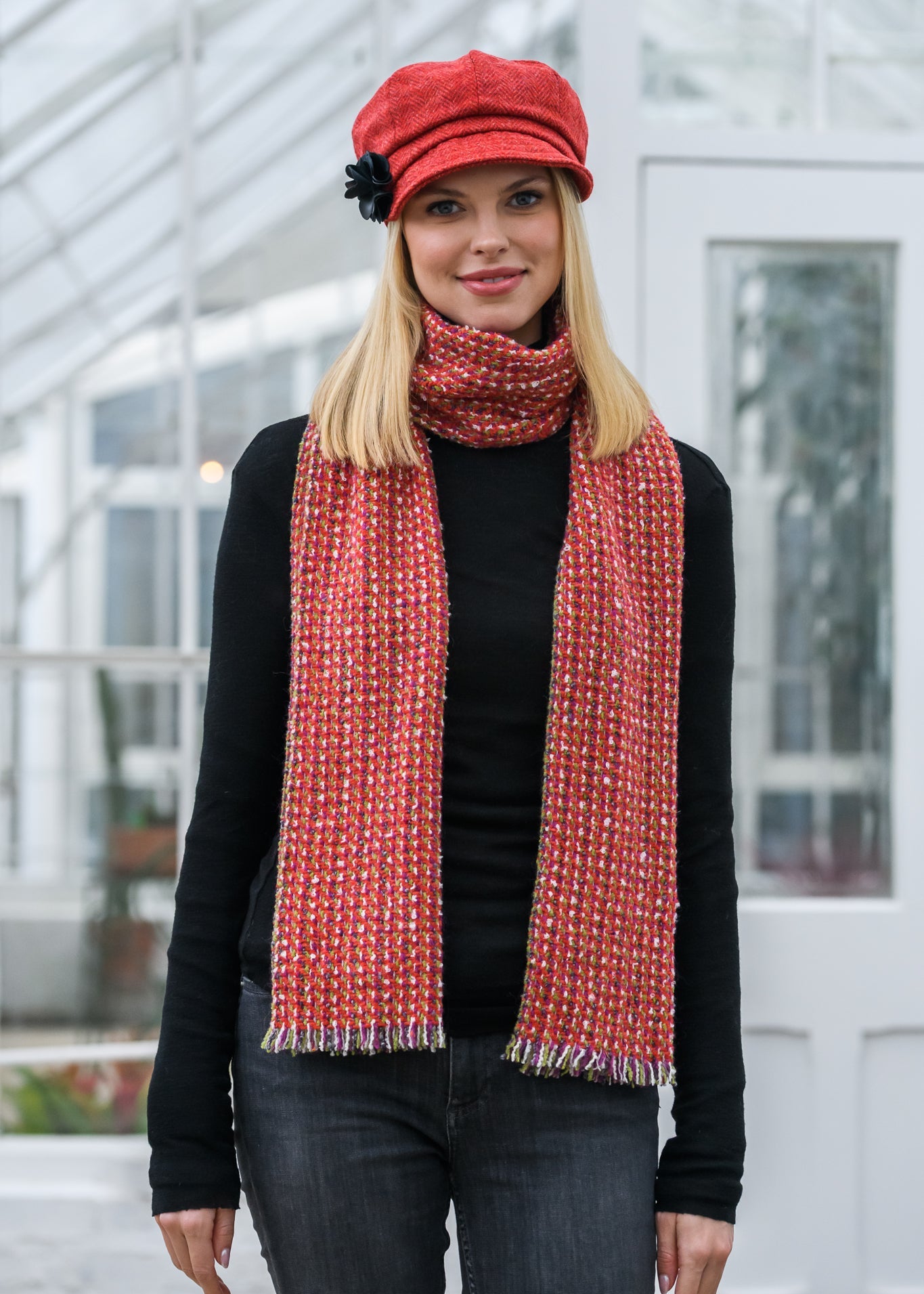 Mucros Atlantic Wool Scarf Mix | Premium Irish Donegal Wool