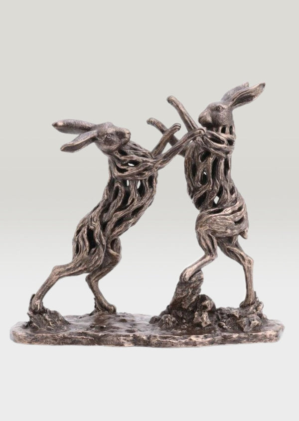 Genesis Driftwood Boxing Hares
