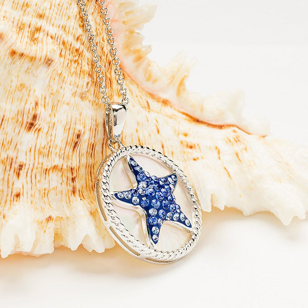 Starfish Mother of Pearl Pendant