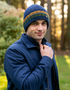 Erin Men's Rib Pullon Hat | Navy
