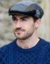 Mucros Trinity Cap | Premium Handwoven Wool Flat Cap | Patch A