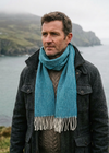 McNutt of Donegal Peacock Tweed Scarf | 100% Merino Lambswool