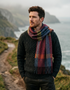 McNutt of Donegal Forever Mulled Berry Scarf