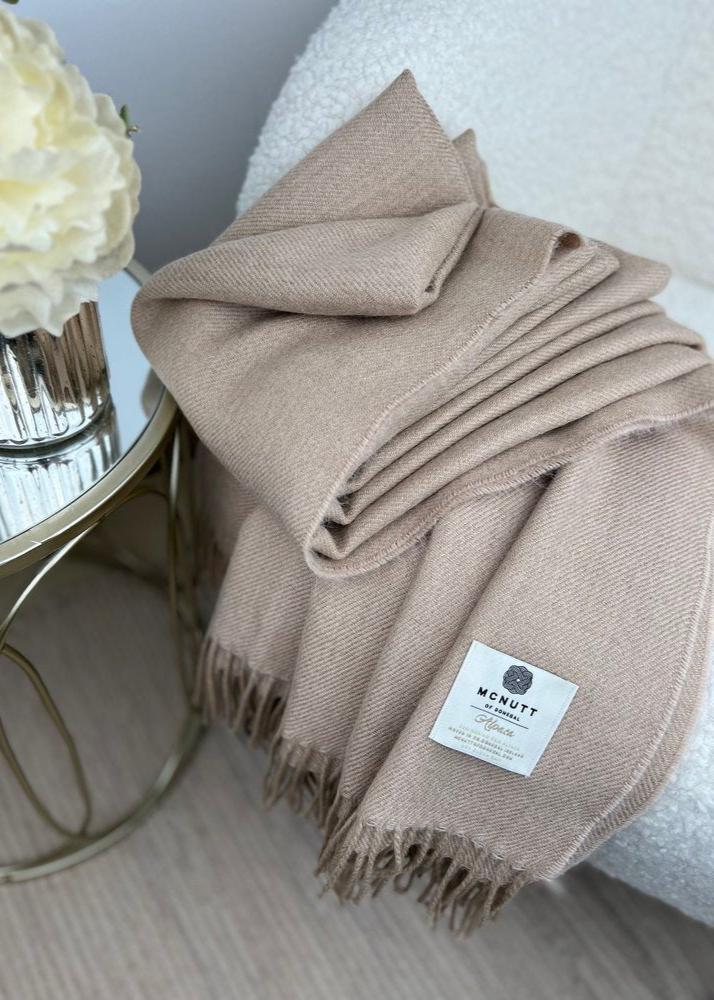 Mcnutt Alpaca Throw | Hazelnut