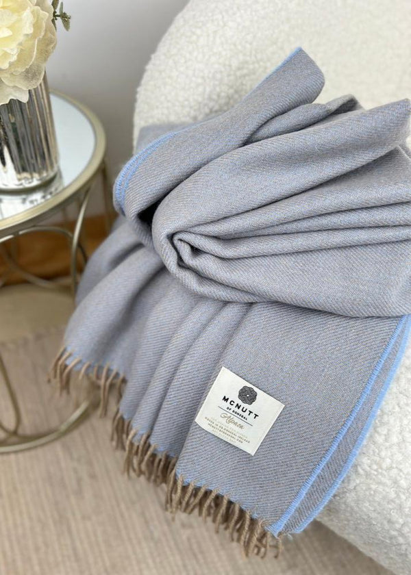 Mcnutt Alpaca Throw | Blue Moon