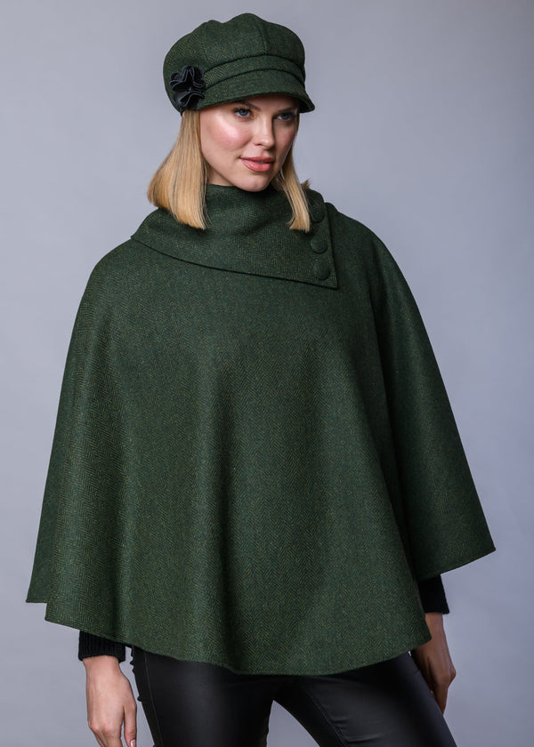 Mucros Poncho | Green