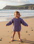 Kids Aran Sweater | Lavender - Clearance