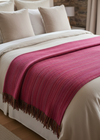 McNutt Pure Wool Throw | Peony