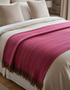 McNutt Pure Wool Throw | Peony