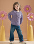 Kids Aran Sweater | Lavender - Clearance