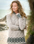 Aran Crafts Women's Celtic Design Sweater | Oatmeal