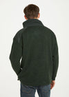 Aran Men's Diamond Knit Sweater - Green