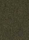 A close-up texture shot of a dark olive green and brown melange felt fabric.