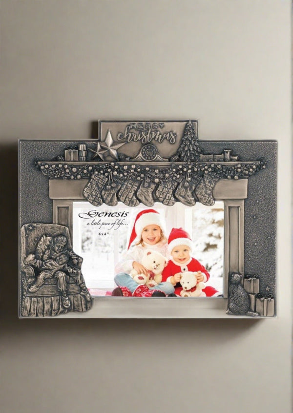 Genesis Christmas Fireplace Frame