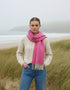 McNutt Lambswool Scarf | Raspberry Rose