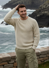 Fisherman Rib Merino Sweater | Camel