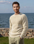 Fisherman Rib Merino Sweater | Camel