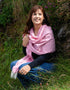 McNutt Rose Cashmere Merino Wrap | Luxury Irish Knitwear