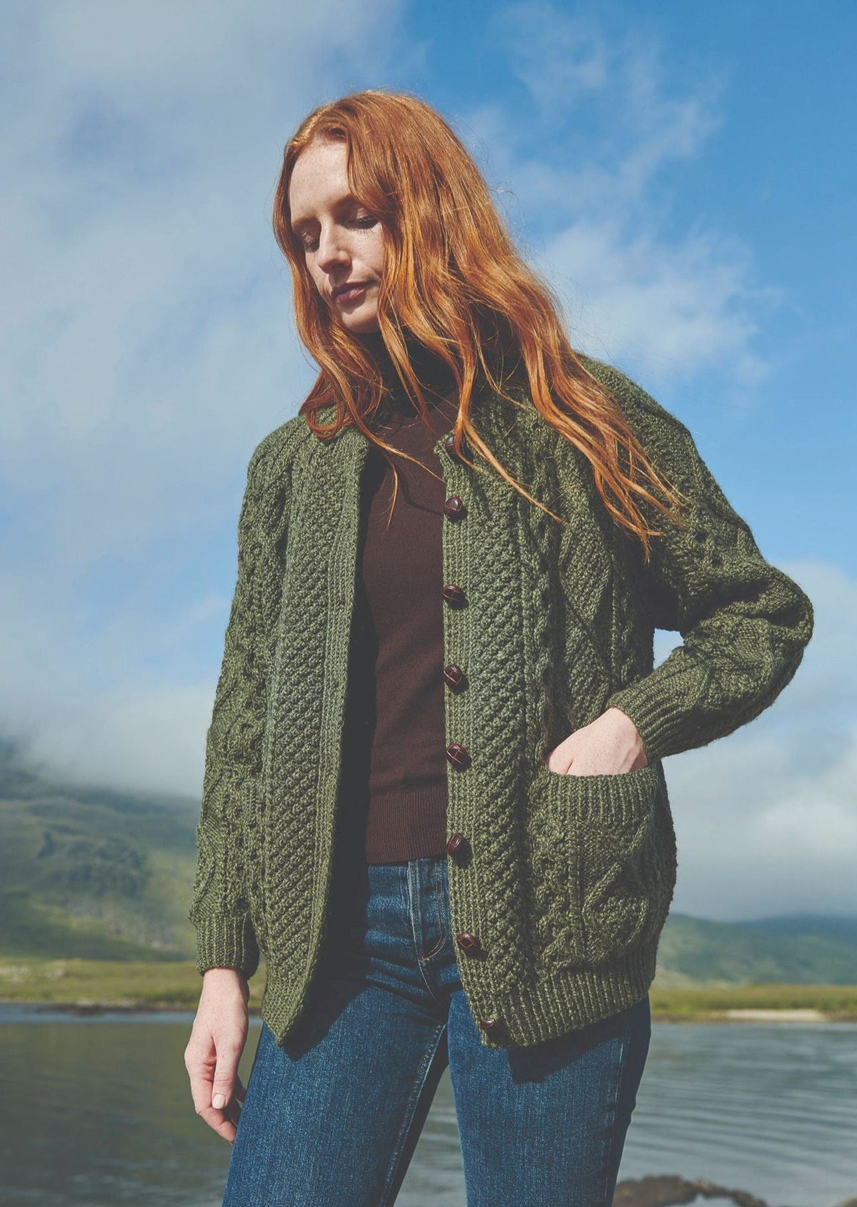 Women's Aran Cardigans | The Perfect Irish Gift | Made in Ireland