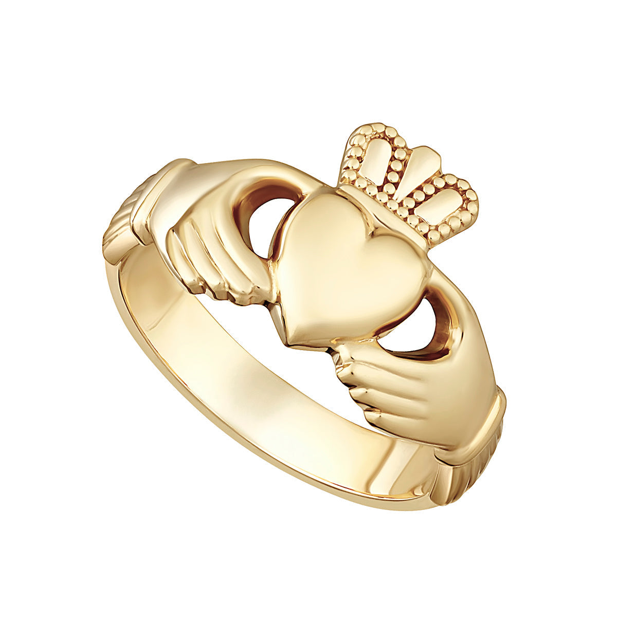 18K Ladies Claddagh Ring