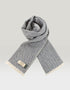 Mucros Donegal Scarf | Blue Herringbone