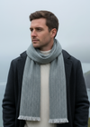 Mucros Donegal Scarf | Green