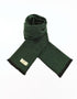 Mucros Donegal Scarf | Green Herringbone