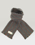 Mucros Soft Donegal Wool Black Scarf