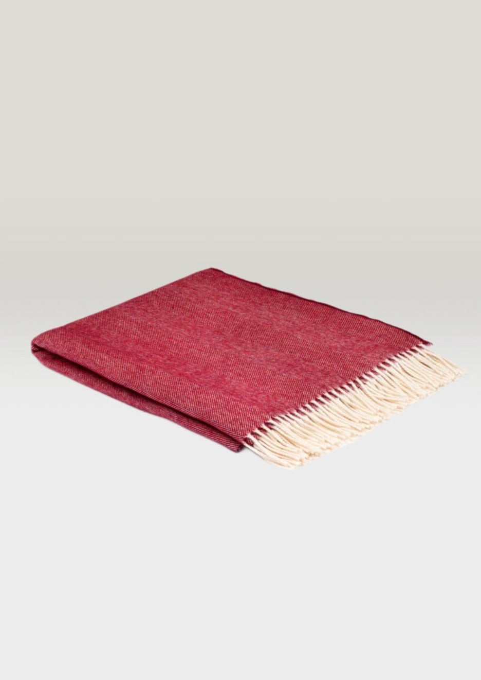 McNutt Spotted Cranberry Supersoft Blanket