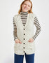 Saoirse Aran Supersoft Cardigan | Natural