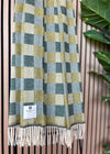 McNutt Pure Merino Wool Throw | Shamrock Green | Irish Heritage Blanket